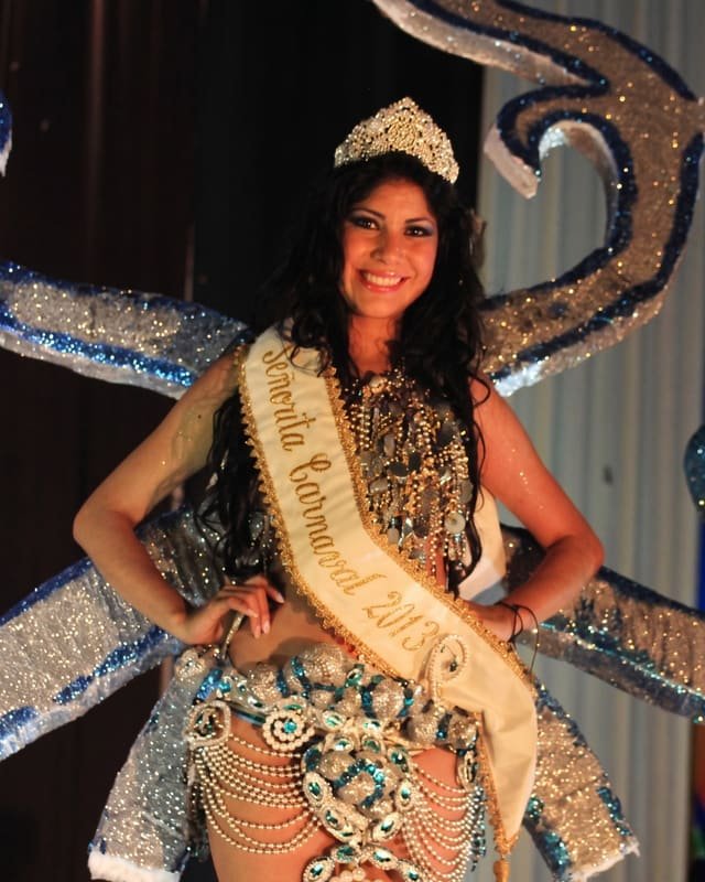 Grace Góngora, Reina del Carnaval Riojano 2013, barrio Consuelo