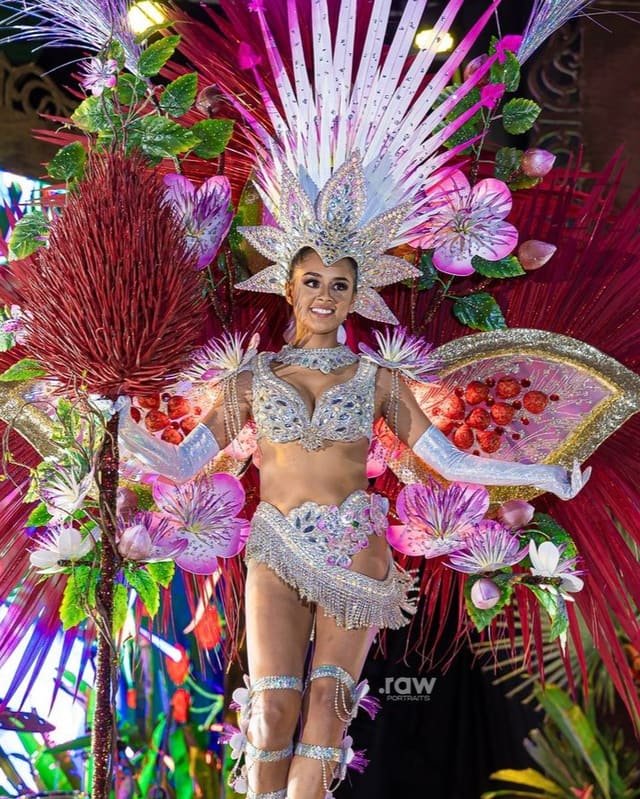 Jessica Noriega, Reina del Carnaval Riojano 2024, barrio Atahualpa