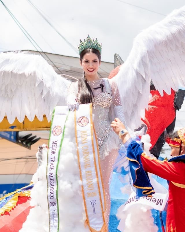Zuleyka Guerrero, Reina del Carnaval Riojano 2026, barrio Atahualpa